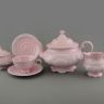 Чайный сервиз Leander Соната 3002 на 6 персон (15 предметов) розовый