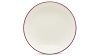 Тарелка закусочная Noritake Цветная волна (малиновый) 21см