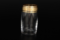 Набор стаканов для воды Crystalite Bohemia Идеал Золото 250мл 6шт
