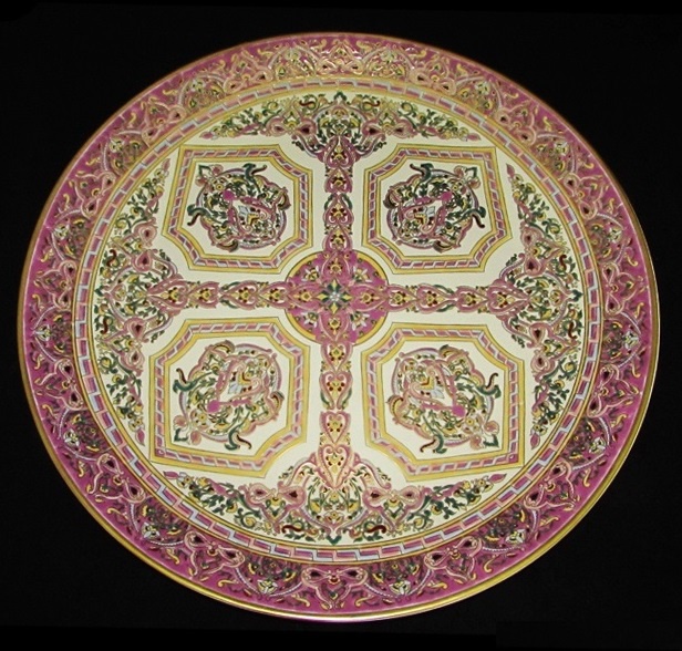 Декоративная настенная тарелка Zsolnay Mirella 64,5см Zh-9970/А/6899