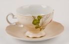 Набор для чая Weimar Porzellan Алвин бежевый на 6 персон (12 предметов)