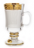 Набор для чая Union Glass Декор 6011 - Сетка Королевский 200мл 6шт