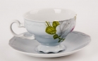Набор для чая Weimar Porzellan Алвин голубой на 6 персон (12 предметов)
