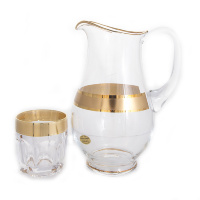 Набор для воды Union Glass Идеал Золотая дорожка на 6 персон (7 предметов) 44667