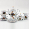 Чайный сервиз Leander - Мэри-Энн, декор 0363 (Охота) на 6 персон (15 предметов) 31906
