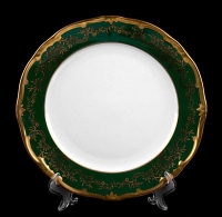 Набор тарелок Weimar Porzellan Ювел зеленый 876/3 24см 6шт 54206