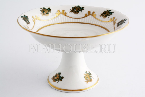 Салатник Bavarian Porcelain Венеция Роза зеленая 13см 53007