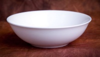 Белая тарелка глубокая АККУ Классика 400мл, 15,5см