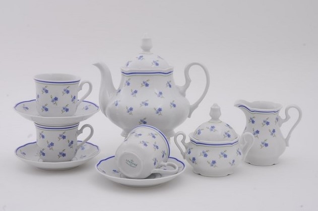 Чайный сервиз Leander - Мэри-Энн, декор 0887 на 12 персон (27 предметов) 31908