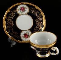 Набор для чая Weimar Porzellan Санкт-Петербург 866 чашка 160мл+блюдце на 6 персон 12 предметов 53008