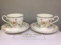 Набор чайных пар в стиле Прованс Japonica Асэми на 2 персоны (4 предмета) JDWX0173