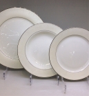 Набор тарелок Japonica Серый шелк на 6 персон (18 предметов) PL-8008PLem-2