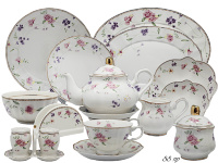 СКИДКА!!! Чайно - столовый сервиз Lenardi Флоренс на 12 персон (88 предметов) 105-192 