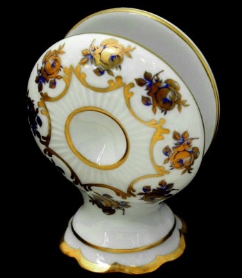 Салфетница Bavarian Porcelain Венеция Роза голубая 54310