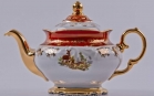 Чайник Bavarian Porcelain Охота красная 54411 