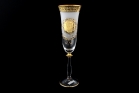 Набор фужеров для шампанского Bohemia Версаче Богемия 6шт