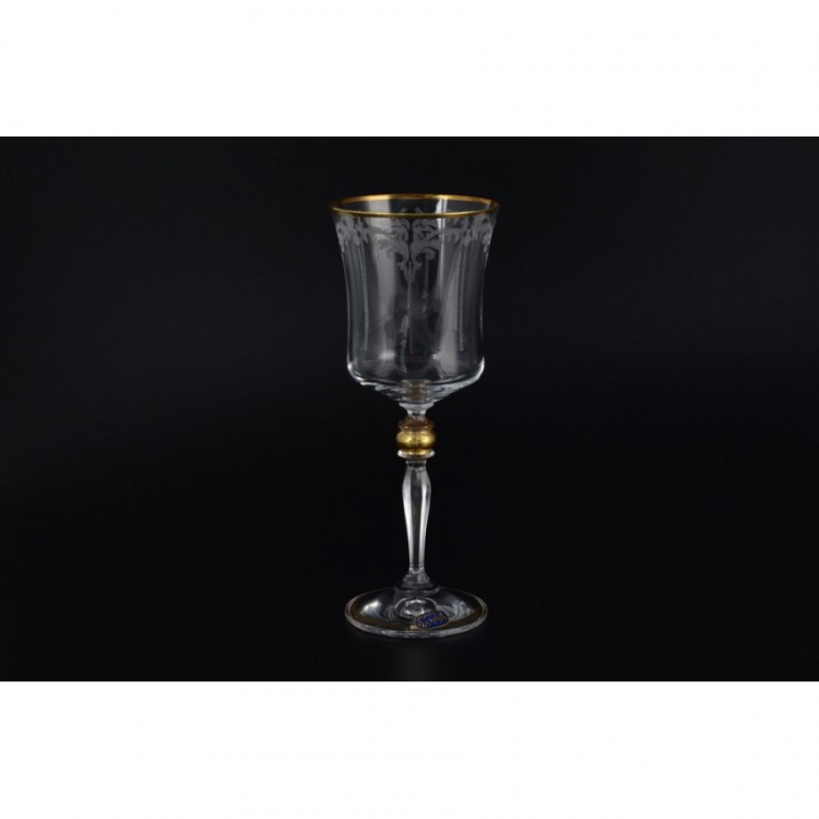 Набор бокалов для вина Crystalite Bohemia серия V-D 250 мл 6шт