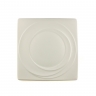 Тарелка квадратная Quality Ceramic Спирит 20см