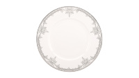 Тарелка обеденная Lenox Королевский жемчуг (белая) 26см