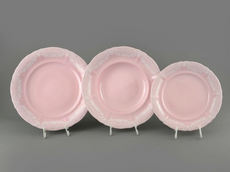 Набор тарелок для сервировки стола Leander Соната 3001 на 6 персон 18 (предметов)