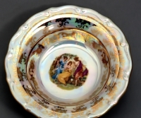 Набор розеток Bavarian Porcelain Мадонна Перламутровая 8см 6шт