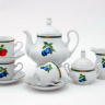 Чайный сервиз Leander - Мэри-Энн, декор 080H (Фруктовый сад) на 6 персон (15 предметов) 31916