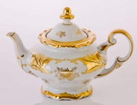 Чайник заварочный Weimar Porzellan Кленовый лист белый 600мл