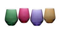 Цветной набор стаканов для воды Lenox Тосканская классика 600мл 4шт