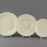 Набор тарелок для сервировки стола Leander Соната 3001 на 6 персон 18 (предметов) слоновая кость