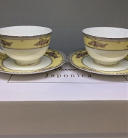 Набор чайных пар Japonica Натали на 6 персон (12 предметов) GD-982 PYWEM-5