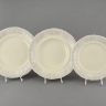 Набор тарелок для сервировки стола Leander Соната 3002 на 6 персон 18 (предметов) слоновая кость
