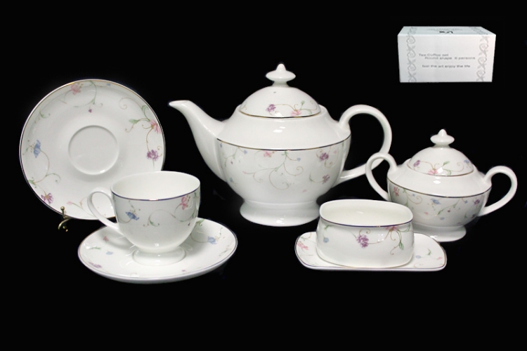 Сервиз чайный Lenardi серия Английский сад 18 предметов 6 персон 62222