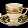 Набор для кофе Falkenporzellan Imperial Crem Gold на 6 персон (12 предметов)