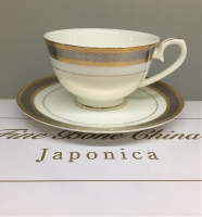 Набор чайных пар Japonica Ромэн на 6 персон (12 предметов) EMGD-1744 PL-5