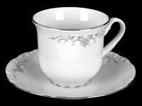 Набор для чая Thun Констанция 351100 чашка 155мл+блюдце на 6 персон 12 предметов высокие 53926