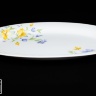 Блюдо овальное Rulanda Сиреневый цветок 30см