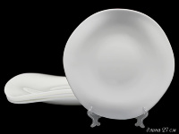 Набор тарелок Lenardi серия White 27см 4шт