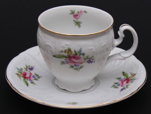 Набор для чая Бернадот Полевой цветок 5309011 на 6 персон (12 предметов)