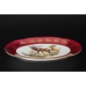 Блюдо Bavarian Porcelain Охота красная 39см овальное