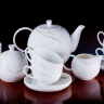 Чайный сервиз АККУ Элегия на 6 персон (15 предметов)