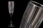 Набор бокалов для шампанского Same Пиза серебро 150 мл 6 шт