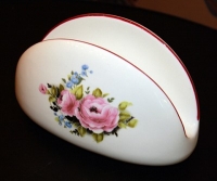 Салфетница Bavarian Porcelain Розовая лента Роза 54829