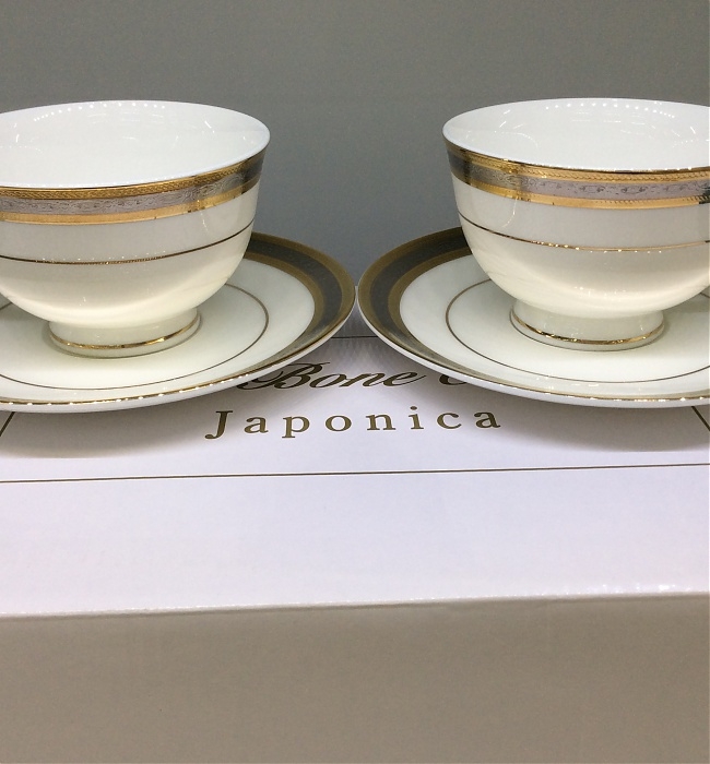 Набор чайных пар Japonica Соната на 6 персон (12 предметов) EMGD-1574 PL-5