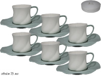 Набор кофейных пар Lenardi на 6 персон (12 предметов) 555-118