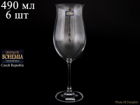Набор бокалов для красного вина Crystalite Bohemia Ellen 490мл 6шт