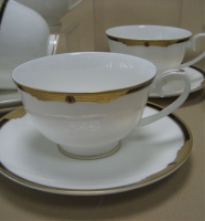 Набор чайных пар Japonica Фараон на 6 персон (12 предметов) GD(M)-4138-5