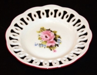 Сухарница Bavarian Porcelain Розовая лента Роза 10см 53632