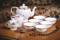 Чайный сервиз АККУ Золотая веточка на 6 персон (9 предметов)