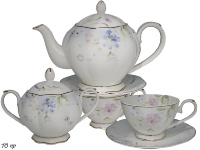 Чайный сервиз Lenardi на 6 персон (14 предметов) 555-102