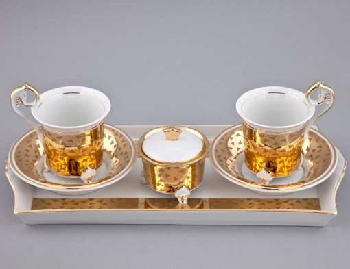 Набор для чая или кофе Rudolf Kämpf декор B859k на 2 персоны (6 предметов)